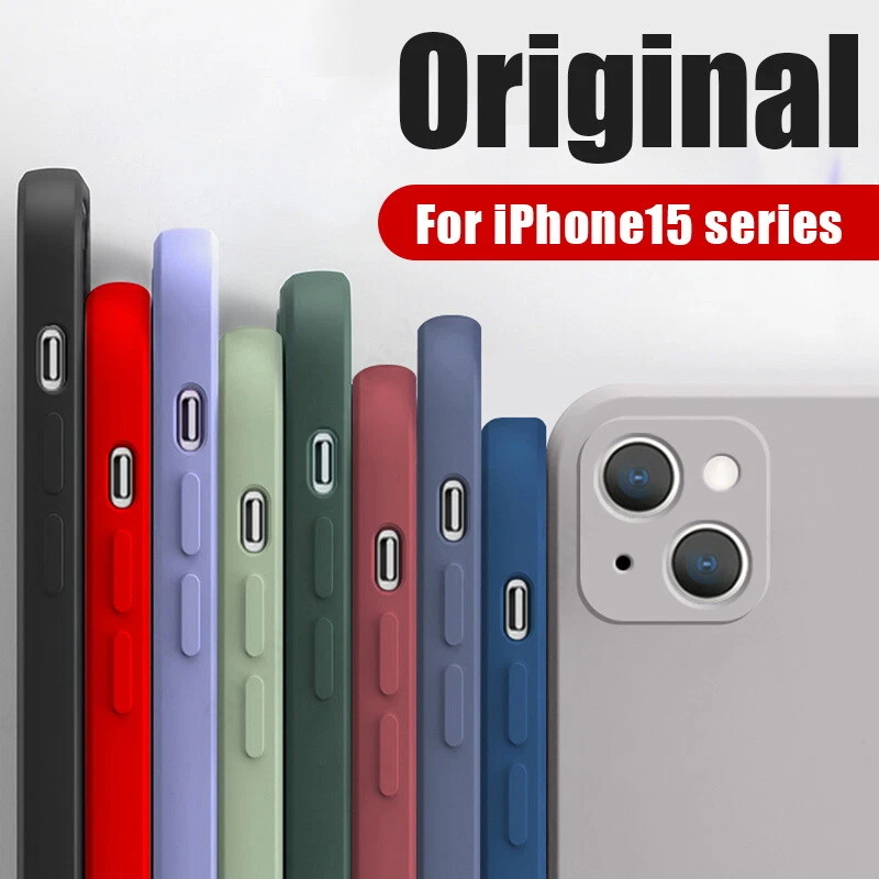 Silicone Phone Case For iPhone 17 16 15 14 12 13 Pro Max 11 Shockproof TPU Cover - Image 2 of 4