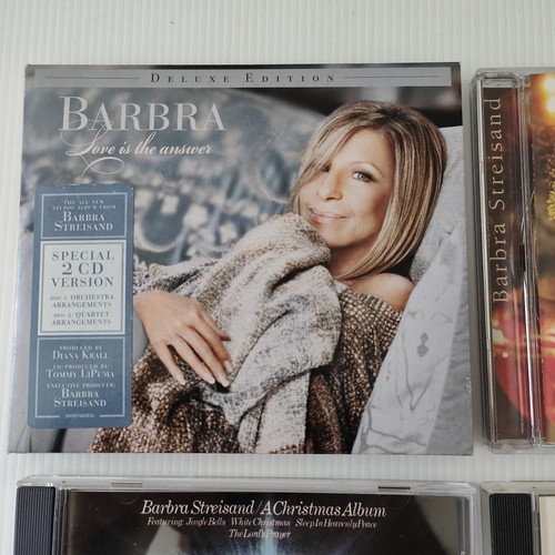 Barbra Streisand CD Bundle X4 albums - Love Is The Answer + Christmas Albums VGC - Picture 2 of 14