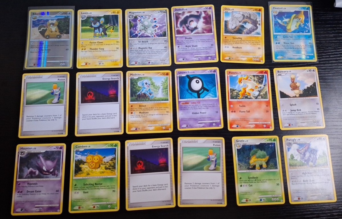 Pokémon TCG 2007 Diamond & Pearl Base Set 18 Card Lot | eBay