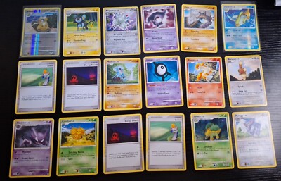Pokémon TCG 2007 Diamond & Pearl Base Set 18 Card Lot | eBay