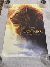 The Lion King Disney Movie Rewards DMR Exclusive Print Premium Poster 29” X 19.5