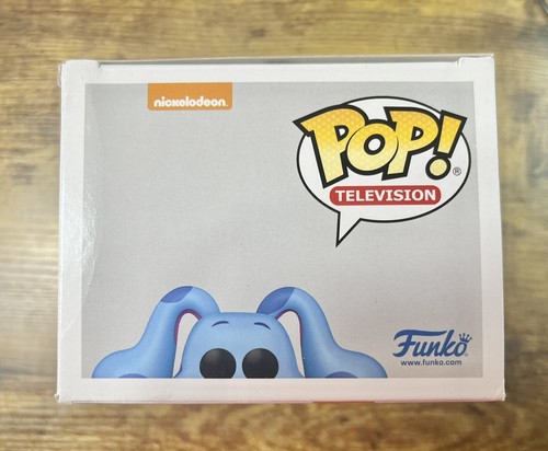 Funko Pop! Figura de vinilo azul Nickelodeon Blue’s Clues #1180 con protector - Imagen 6 de 7