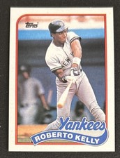 1989 Topps Roberto Kelly Rookie Card #691 Yankees OF VG O/C Corner & Edge Dings. rookie card picture