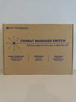 NVT Phybridge NV-CLR-024 Cleer Switch - 24 Port