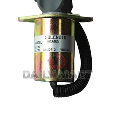 NEW Cummins 3935650 Flameout Diesel Fuel Shut Down Stop Solenoid 24V