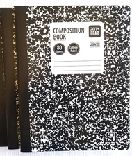 Composition Notebook College Ruled 6 Notebooks Lot