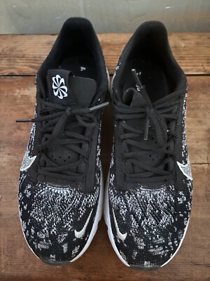 Size 9.5 - Nike SuperRep Go 3 Flyknit Next Nature Black White W