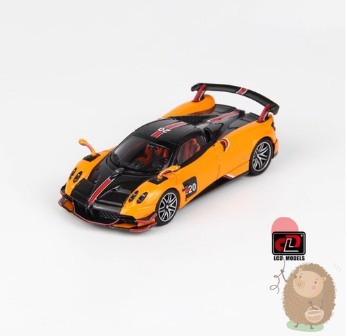 Modellino auto in lega LCD 1/64 Pagani Huayra BC pressofuso hobby ornamenti collezione giocattolo - Foto 5 di 11