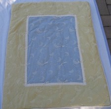 Nava's Designs Crib Blanket Moon  Stars