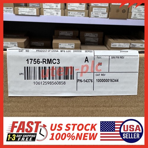 New Sealed Allen Bradley 1756-RMC3 ControlLogix 3 m RM Fi Free Shipping ...