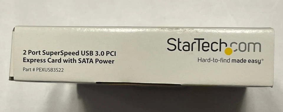 StarTech 2 Port SuperSpeed USB 3.0 PCI Express Card w/ SATA Power (PEXUSB3S22) - Image 3 of 4
