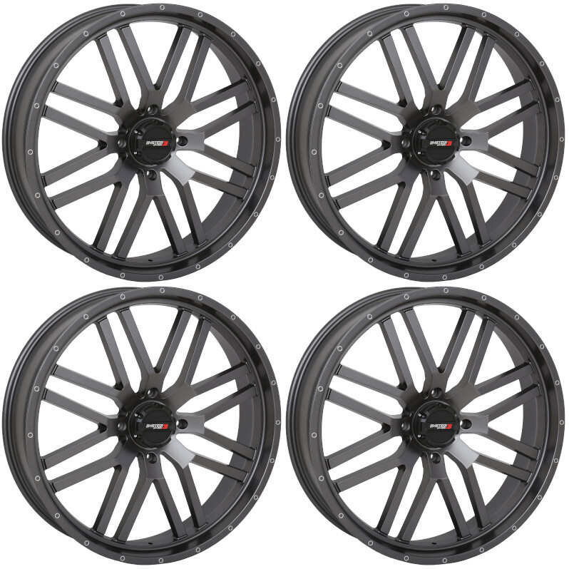 4 ATV/UTV Wheels Set 24in System 3 ST-3 24 Gray 4/156 4+2.5 550 | eBay