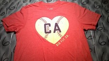 Medium CA Big Fly Co I Love Baseball Shirt