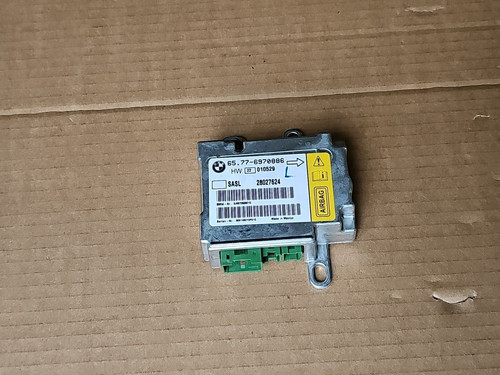 BMW 7er E65 E66 Airbagsteuergerät Steuergerät Modul Sensor A-Säule Links 6970886
