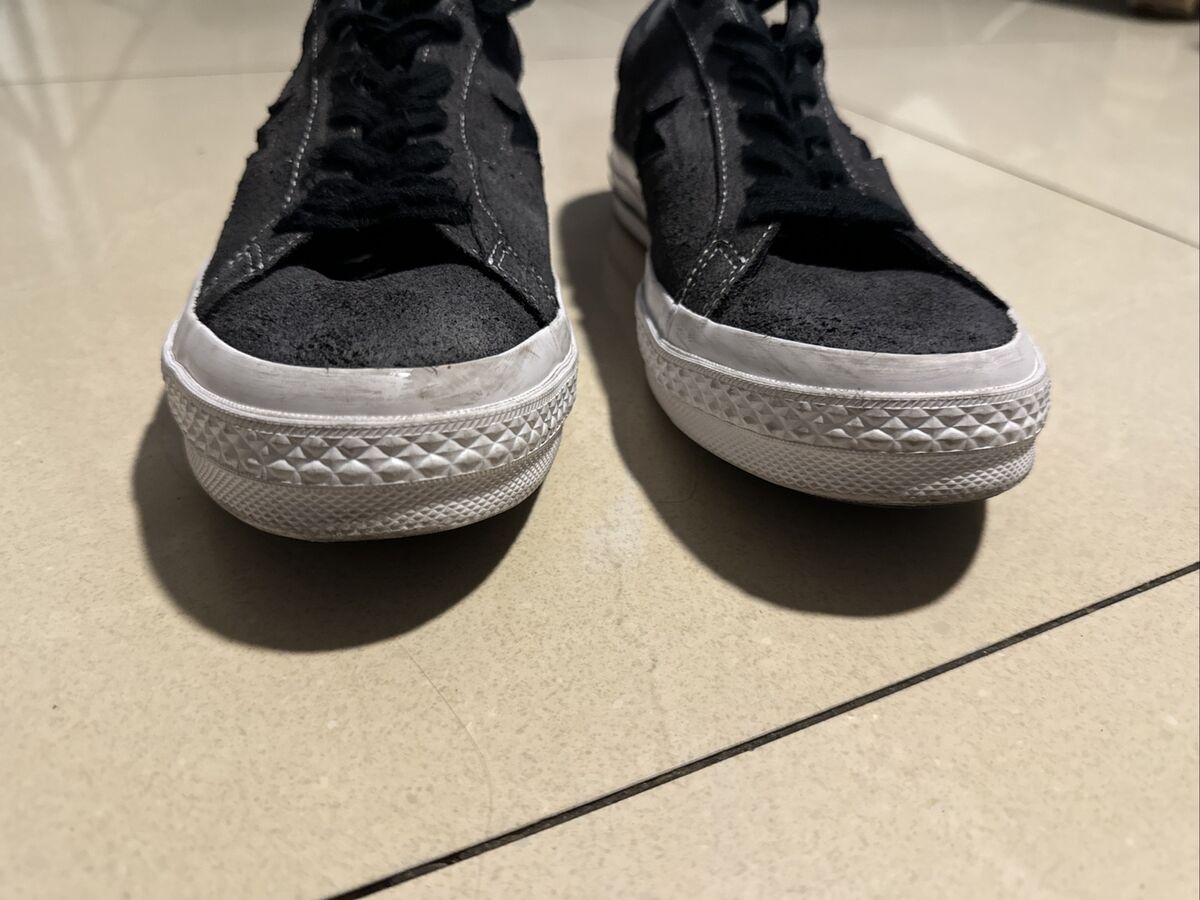 Converse One Star Low Almost Black - 163247C Size 8M / 10 W Converse One Star Low Almost Black - 163247C Size 8M / 10 W