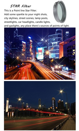 Lens Filter ND ND8 ND32 ND64 CPL UV Night Star Set For Insta360 GO 3/GO 2 Camera - Picture 8 of 31