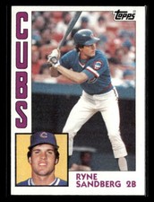 1984 Topps #596 Ryne Sandberg