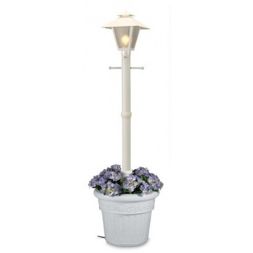 Patio Living 66001 White Planter Lantern