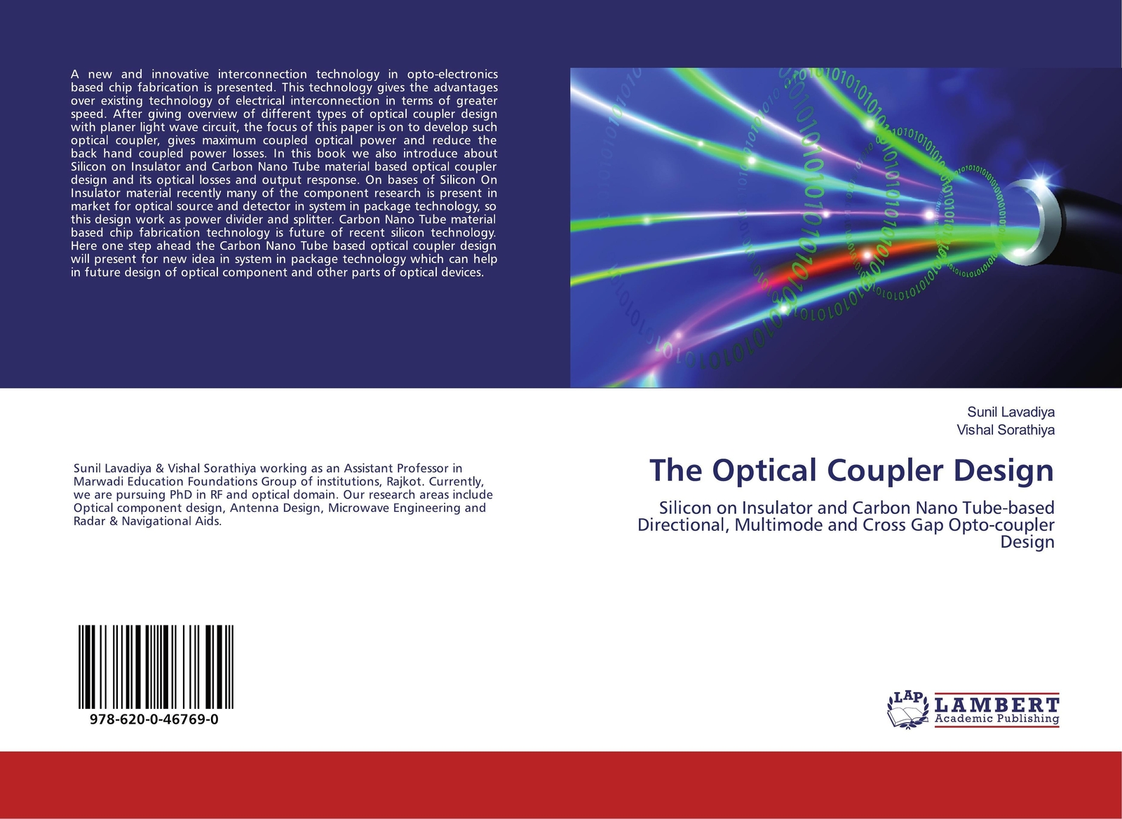 The Optical Coupler Design Sunil Lavadiya (u. A.) Taschenbuch