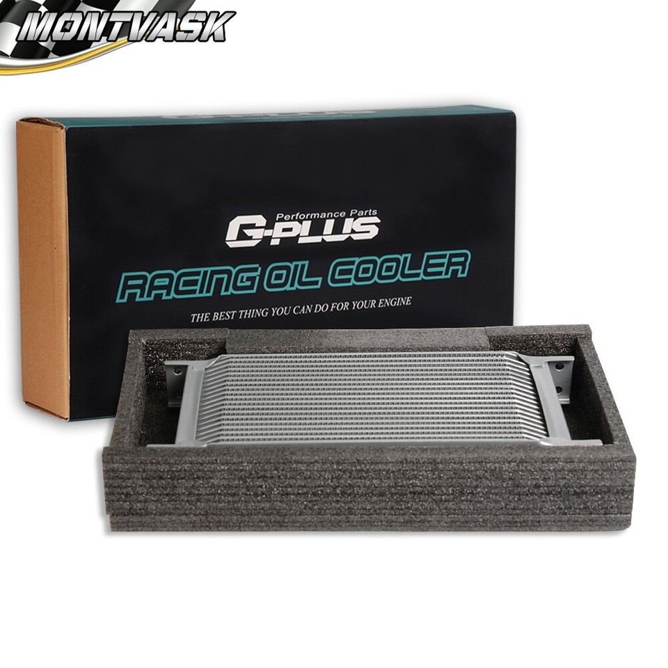New Universal 28 Row AN10 Aluminum Transmission Engine Oil Cooler