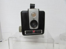 Vintage Kodak Brownie Hawkeye Camera Flash Model Black