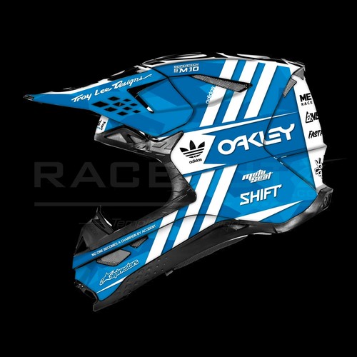 Decal Graphic Kit Vinyl Wraps ALPINESTARS SM8+10 UTV Motorcross Snowmobile MX - Picture 3 of 3