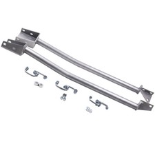 Tubular Subframe Connectors Silver For Chevy Camaro Pontiac Firebird 1970-1981 Tubular Subframe Connectors Silver For Chevy Camaro Pontiac Firebird 1970-1981