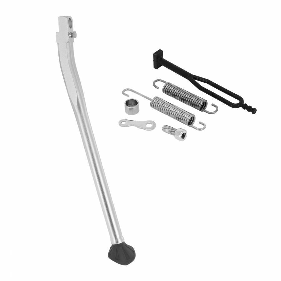 Bequille moto laterale adaptable pour KTM 125 EXC et 250 EXCF en acier noir