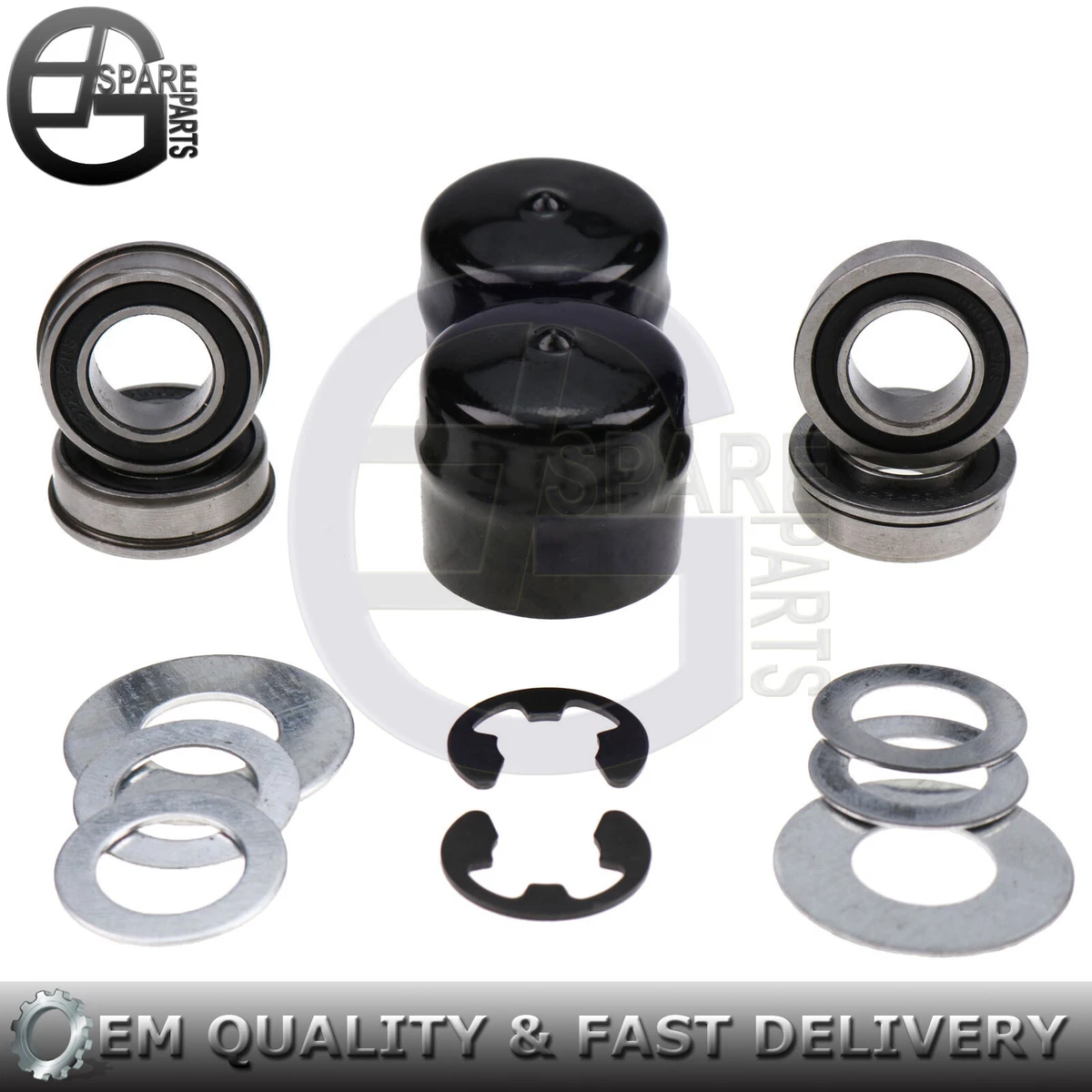 Front Wheel Rebuild Kit for Craftsman LT1000 YS4500 YT3000 YTS4500