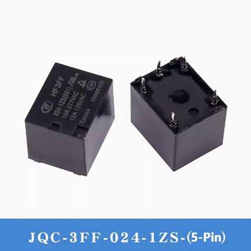 Hongfa Power Relays HF-JQC-3FF-005 009 012 024-1HS / 1ZS 4/5 Pin 5V 9V 12V 24VDC - Picture 14 of 14