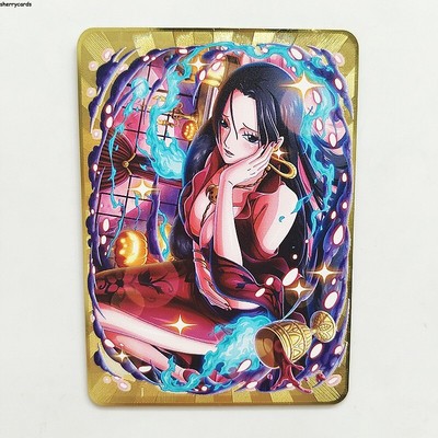 One Piece Metal Doujin Card Boa Hancock Series 19 Goddess Stroy Waifu Custom DIY