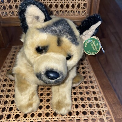 BEARINGTON COLLECTION Plush Toy GERMAN SHEPHERD  Puppy Dog 16  Cheif