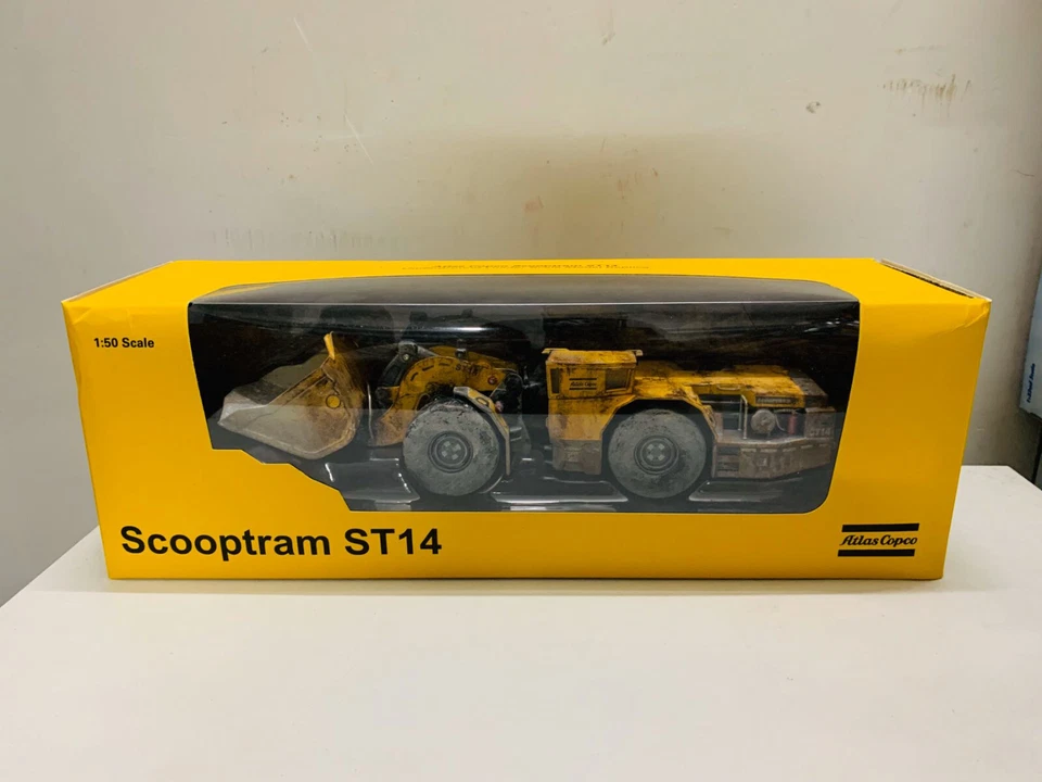 Atlas Copco Scooptram ST14 Underground Loader Muddy Edition 1/50 DieCast Model - Image 2 of 4