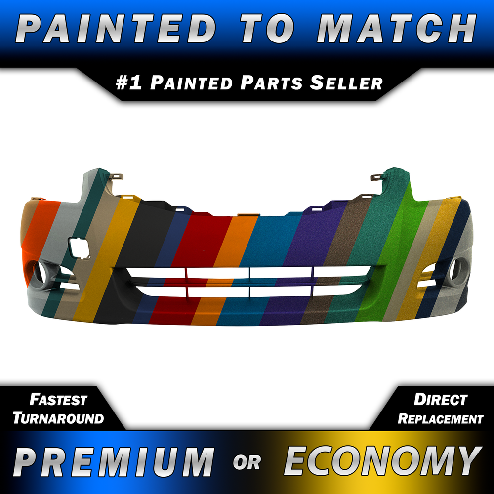 Painted Front Bumper Replacement for 2010-2012 Nissan Altima Sedan