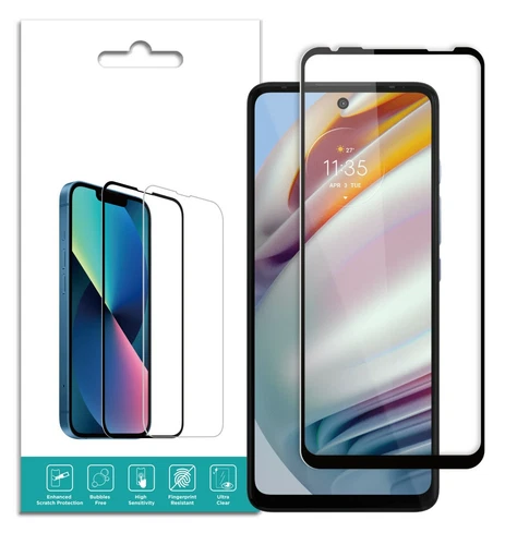 Motorola Moto G35,G71,G55 Full Screen Coverage Tempered Glass Screen Protector
