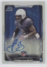 2015 Bowman Chrome Rookie Refractor Bud Dupree Alvin #RCRA-AD Auto 1x9