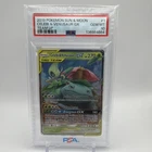 PSA 10 2019 Pokemon Team Up Celebi & Venusaur GX 1/181 TAG TEAM Holo EN