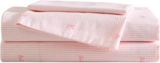 Laura Ashley Kids - Twin Sheet Set, Soft  Wrinkle-Resistant Toddler Bedding Set