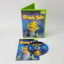 DreamWorks' Shark Tale Xbox Game (2004) - Complete, Good Condition