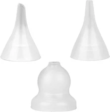 3 Pcs Nasal Aspirator Replacement Tips Silicone Replacement Parts for Baby & ...