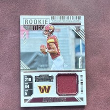 Panini Contenders Rookie Ticket Swatches Jayden Daniels Washington RTS-JDS 2024