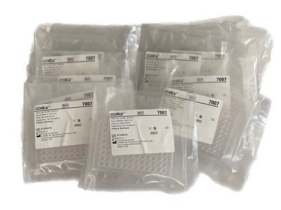 (13) CORNING 96-Well 330uL Ultra Low Attachment Clear Microplates w/Lid 7007