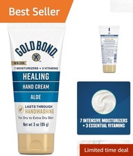 Nourishing Aloe Hand Cream - Dermatologist-Recommended Formula, 3 Ounces