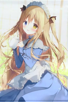 Title: Tapestry Secret Tea Time Shiratama Illustration B1 Wall Hanging, 103x73cm