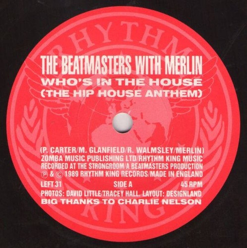 The Beatmasters With Merlin - Who's In The House (VINYL) - Bild 3 von 4