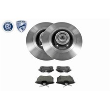 Vaico Bremsscheiben + Bremsbeläge hinten für Renault Megane Scénic