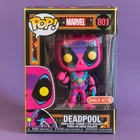 Funko POP! Marvel: Deadpool #801 (Blacklight) - Target Exclusive