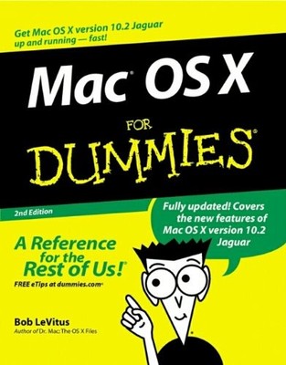 MAC OS X FOR DUMMIES By Bob Levitus *Excellent Condition*
