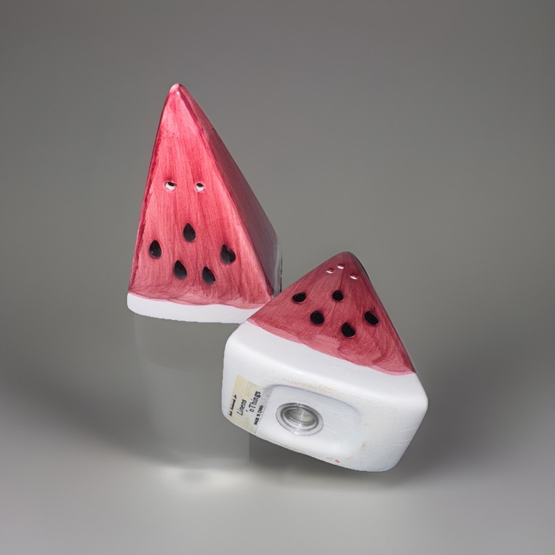 Watermelon Salt and Pepper  Shaker Set - Novelty-  Linen and Things
