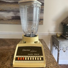Vintage Osterizer Galaxie Cycle Blend 10-Speed Blender Tested & Works